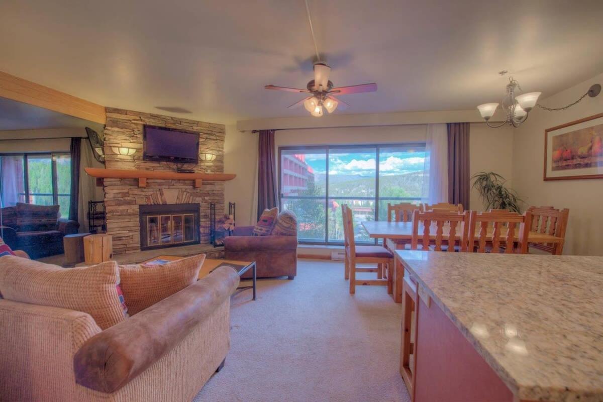 One Bdr Ski In Ski Out Condo Breckenridge Bagian luar foto